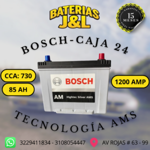 BATERÍA BOSCH CAJA 24 1150 AMP