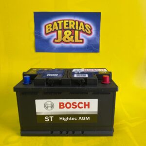 BATERÍA BOSCH AGM LN4 - 80 AMP/HORA