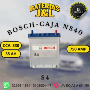BATERÍA BOSCH NS 40 750 AMP
