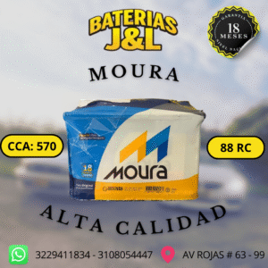 BATERÍA MOURA CAJA 42 - 950 AMP